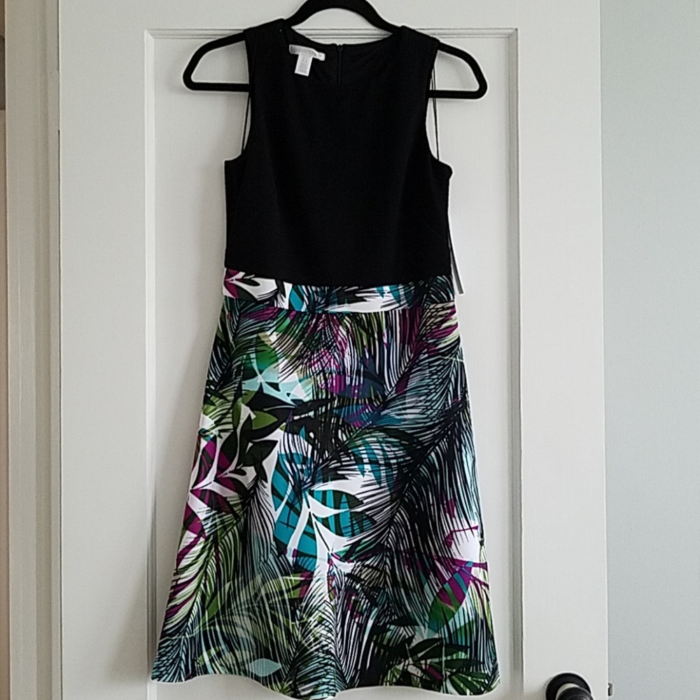 London Times Sleevless Dress Sz 4